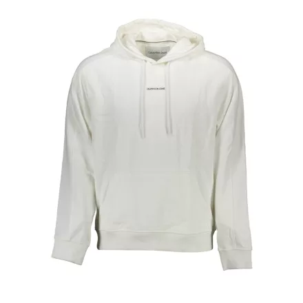 CALVIN KLEIN FÉRFI CIPZÁROS PULÓVER FEHÉR