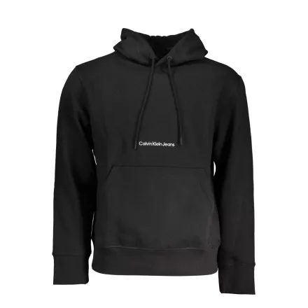 CALVIN KLEIN PULÓPÓL CIPZZÁR NÉLKÜL FEKETE FÉRFI