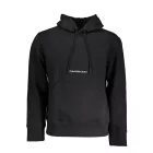 CALVIN KLEIN PULÓPÓL CIPZZÁR NÉLKÜL FEKETE FÉRFI