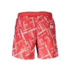 KARL LAGERFELD Fürdőruha Férfi Fürdőnadrág Rövidnadrág Short PIROS