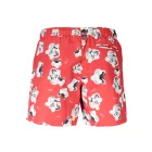 KARL LAGERFELD Fürdőruha Férfi Fürdőnadrág Rövidnadrág Short PIROS