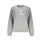 CALVIN KLEIN CIPZÁR NÉLKÜLI NŐI SZÜRKE PULÓVER