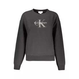 CALVIN KLEIN NŐI FEKETE CIPZÁROS PULÓVER