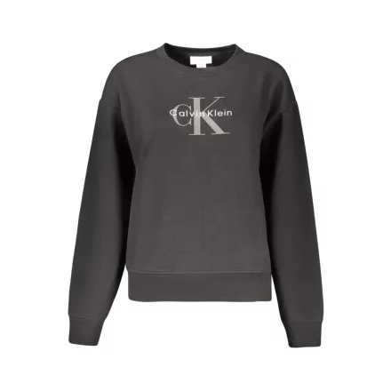 CALVIN KLEIN NŐI FEKETE CIPZÁROS PULÓVER
