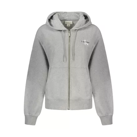 CALVIN KLEIN NŐI CIPZÁROS PULÓVER SZÜRKE