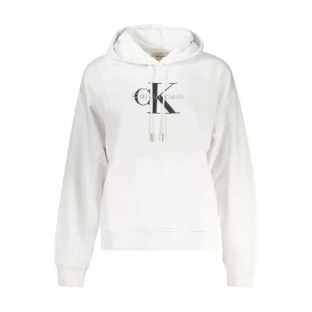 CALVIN KLEIN NŐI CIPZÁROS PULÓVER FEHÉR