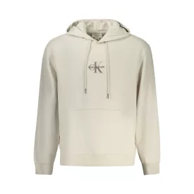 CALVIN KLEIN FÉRFI CIPZÁRAS PULÓVER, BÉZS