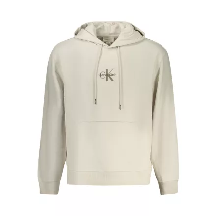 CALVIN KLEIN FÉRFI CIPZÁRAS PULÓVER, BÉZS