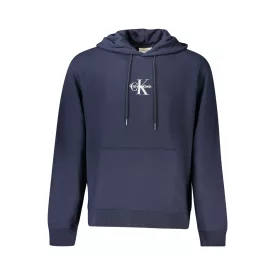 CALVIN KLEIN FÉRFI KÉK CIPZÁROS PULÓVER