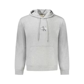 CALVIN KLEIN FÉRFI SZÜRKE CIPZÁROS PULÓVER