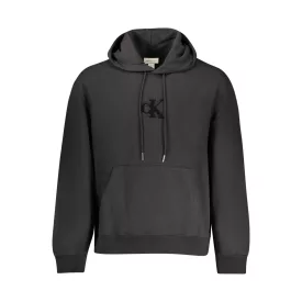 CALVIN KLEIN FÉRFI FEKETE CIPZÁROS PULÓVER