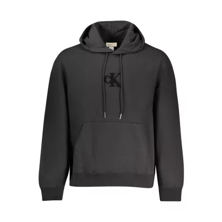 CALVIN KLEIN FÉRFI FEKETE CIPZÁROS PULÓVER