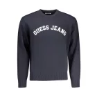 guess jeans FÉRFI KÉK PULÓVER