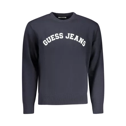 guess jeans FÉRFI KÉK PULÓVER