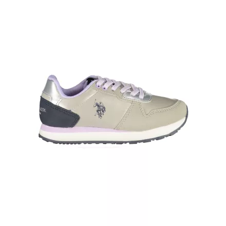 US POLO ASSN. EZÜST Sportcipő Edzőcipő GYERMEKEKNEK