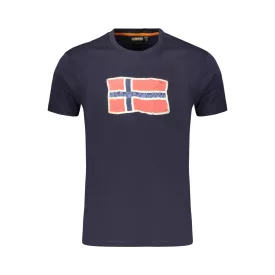 NAPAPIJRI FÉRFI RÖVID UJJÚ PÓLÓ, KÉK