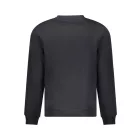 NAPAPIJRI FÉRFI FEKETE CIPZÁR NÉLKÜLI PÓLÓ
