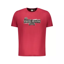 pepe jeans FÉRFI RÖVID UJJÚ PÓLÓ, PIROS