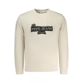 pepe jeans FÉRFI BÉZS CIPZÁROS PULÓVER