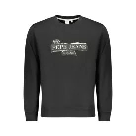 pepe jeans FÉRFI FEKETE CIPZÁROS PULÓVER