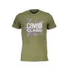CAVALLI CLASS RÖVID UJJÚ FÉRFI PÓLÓ ZÖLD