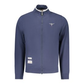 KATONAI AKADÉMIA FÉRFI KÉK CIPZÁROS PULÓVER