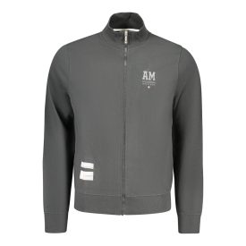 KATONAI AKADÉMIA FÉRFI FEKETE CIPZÁROS PULÓVER