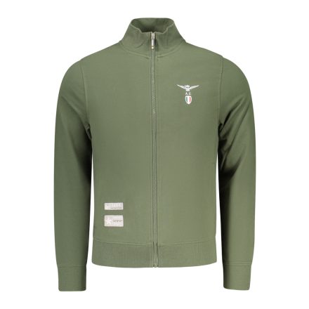 KATONAI AKADÉMIA ZÖLD CIPZÁRAS FÉRFI PULÓVER