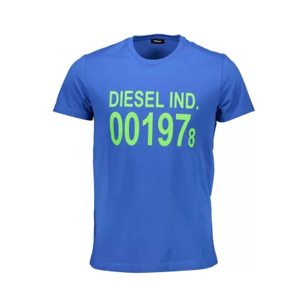 DIESEL FÉRFI RÖVID UJJÚ PÓLÓ, KÉK