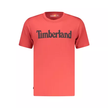 TIMBERLAND FÉRFI RÖVID UJJÚ PÓLÓ PIROS