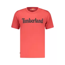 TIMBERLAND FÉRFI RÖVID UJJÚ PÓLÓ PIROS