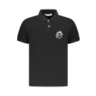 TRUSSARDI FÉRFI RÖVID UJJÚ POLO FEKETE