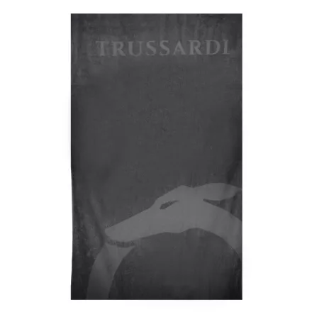 TRUSSARDI Farmer FÉRFI STRANDTÖRLŐ FEKETE