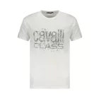 CAVALLI CLASS RÖVID UJJÚ FÉRFI PÓLÓ FEHÉR
