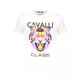 CAVALLI OSZTÁLY RÖVID UJJÚ PÓLÓ FÉRFI FÉR