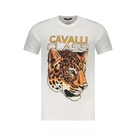 CAVALLI OSZTÁLY RÖVID UJJÚ PÓLÓ FÉRFI FÉR