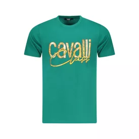 CAVALLI OSZTÁLY RÖVID UJJÚ PÓLÓ FÉRFI ZÖLD