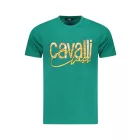 CAVALLI OSZTÁLY RÖVID UJJÚ PÓLÓ FÉRFI ZÖLD
