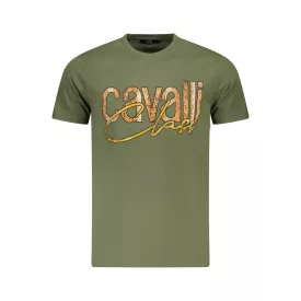 CAVALLI OSZTÁLY RÖVID UJJÚ PÓLÓ FÉRFI ZÖLD