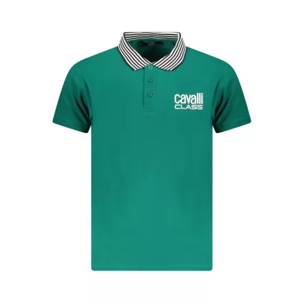 CAVALLI OSZTÁLYÚ POLO RÖVID UJJÚ FÉRFI ZÖLD