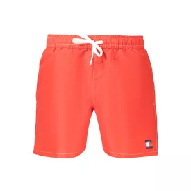 TOMMY HILFIGER FÉRFI PIROS ALSÓ FÜRDŐRUHA