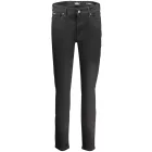 guess jeans NŐI FEKETE FARMERNADRÁG