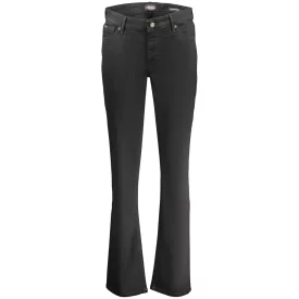 guess jeans NŐI FEKETE FARMERNADRÁG