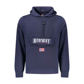 NORWAY 1963 FÉRFI KÉK CIPZÁROS PULÓVER