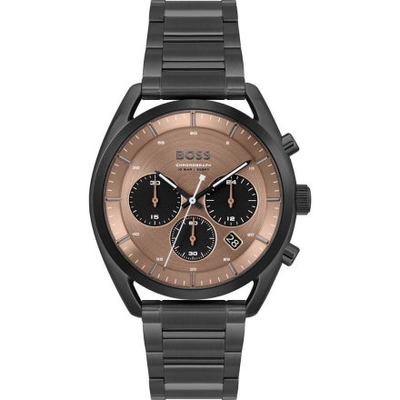 HUGO BOSS férfi fekete Quartz óra karóra 1514095