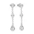 DIAMONFIRE női fülbevaló ékszer Ékszer 6220811082