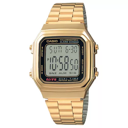 CASIO férfi Quartz óra karóra A178WGA-1ADF