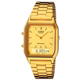 CASIO Unisex férfi női Quartz óra karóra AQ-230GA-9B