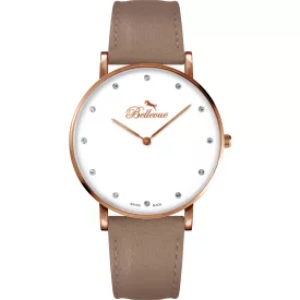 BELLEVUE női Quartz óra karóra B53