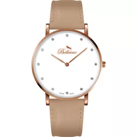 BELLEVUE női Quartz óra karóra B54